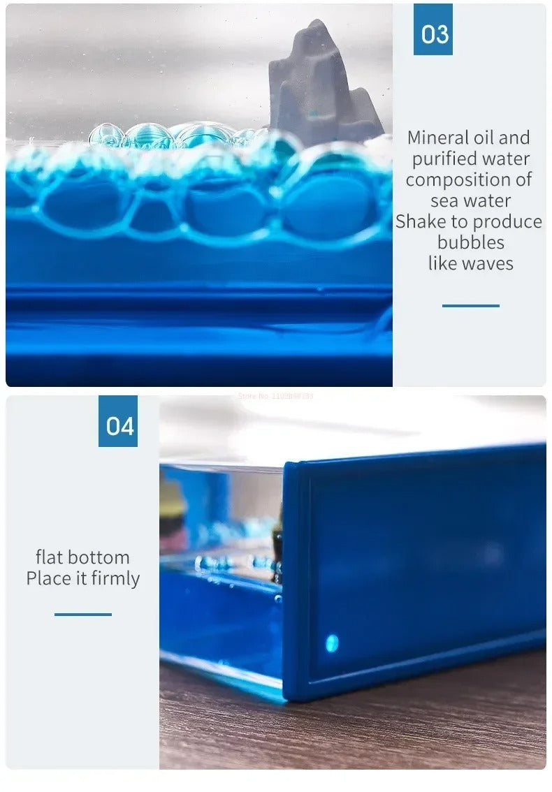 3D Ship Fluid Drift Bottle - Going Merry