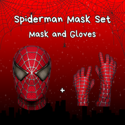 New Year Mask Set: Sam Raimi’s Spider-Man Mask & Gloves Bundle