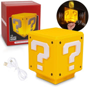 Mario Bros Question Block Lamp