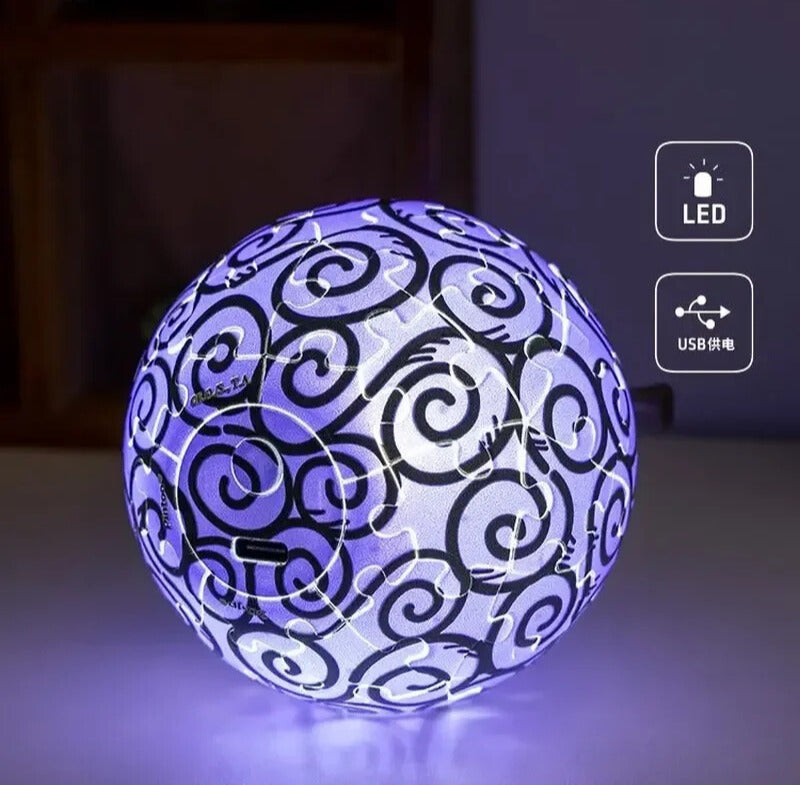 3D Puzzle Lamp - Devil Fruit