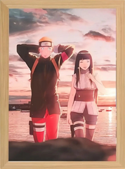 LED Light Painting Lamp - Naruto & Hinata