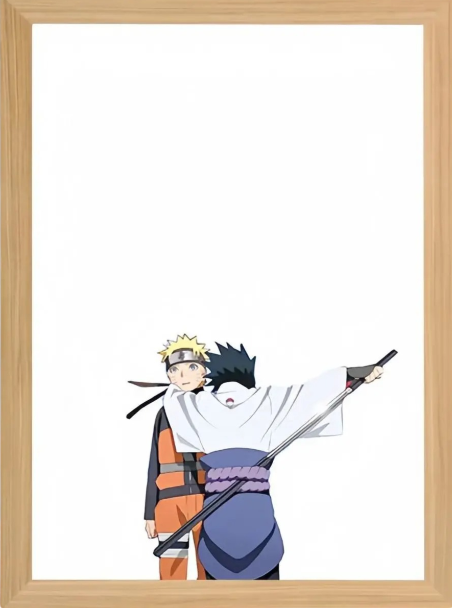 LED Light Painting Lamp - Naruto & Sasuke