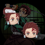 Demon Slayer AirPods Case Cover - Tanjiro