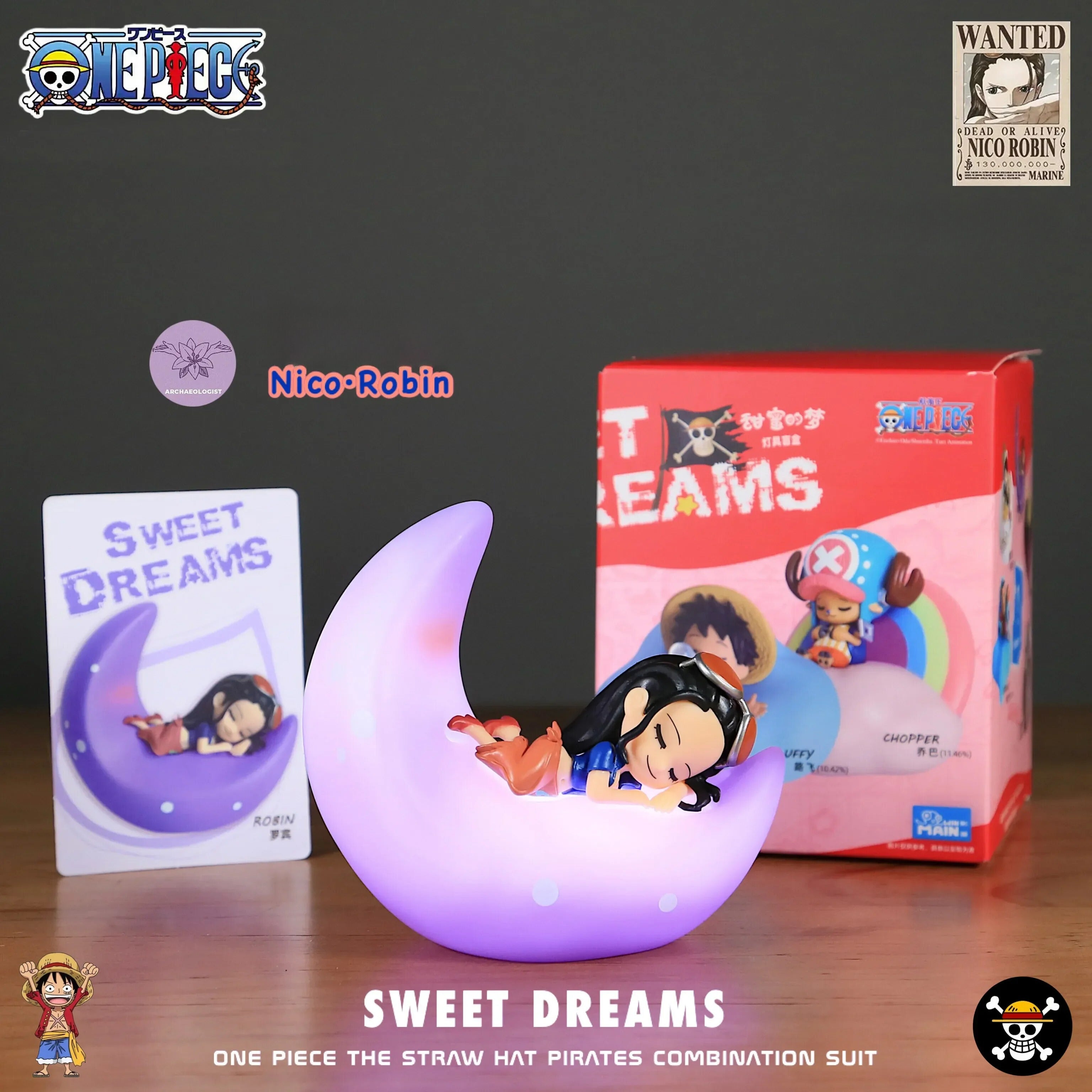ランプップ　ナトミベースコラボ Sweet Dreams Lamp - One Piece – The Otaku Corner