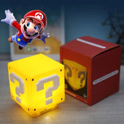 Mario Bros Question Block Lamp