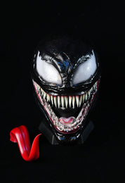Black Symbiosis Helmet With Tongue