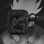 Naruto AirPods Case - Kakashi Black Engraved