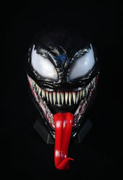 Black Symbiosis Helmet With Tongue
