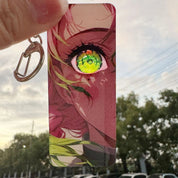 Light Up Eye Keychain - Demon Slayer