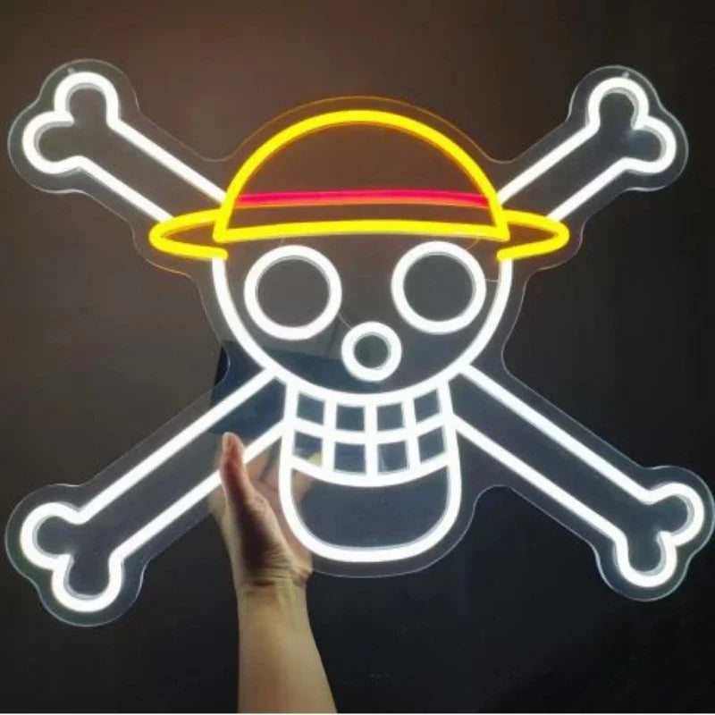 LED Neon - One Piece Jolly Roger