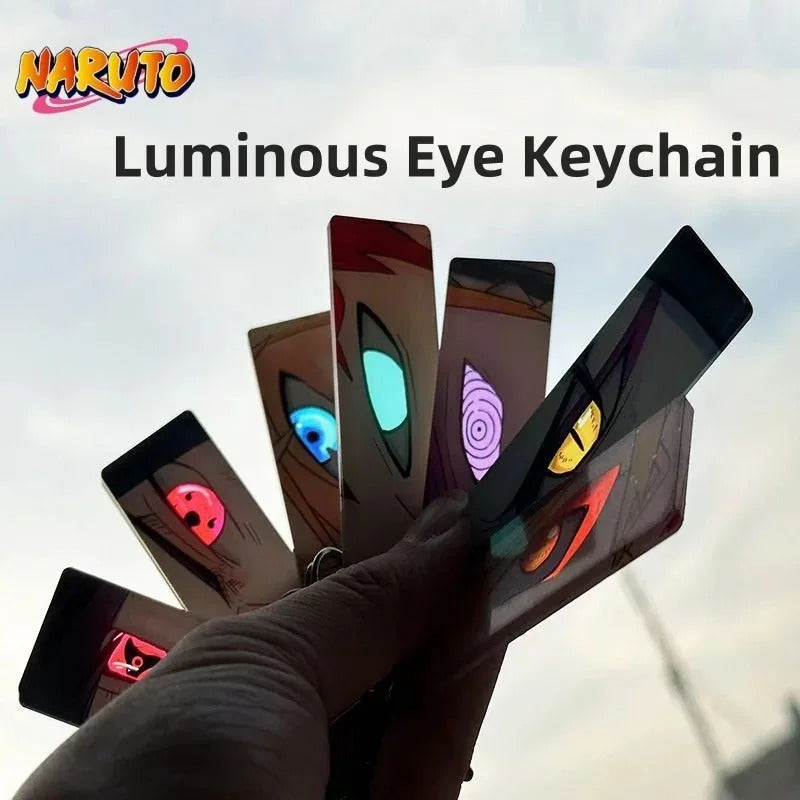 Light Up Eye Keychain - Naruto