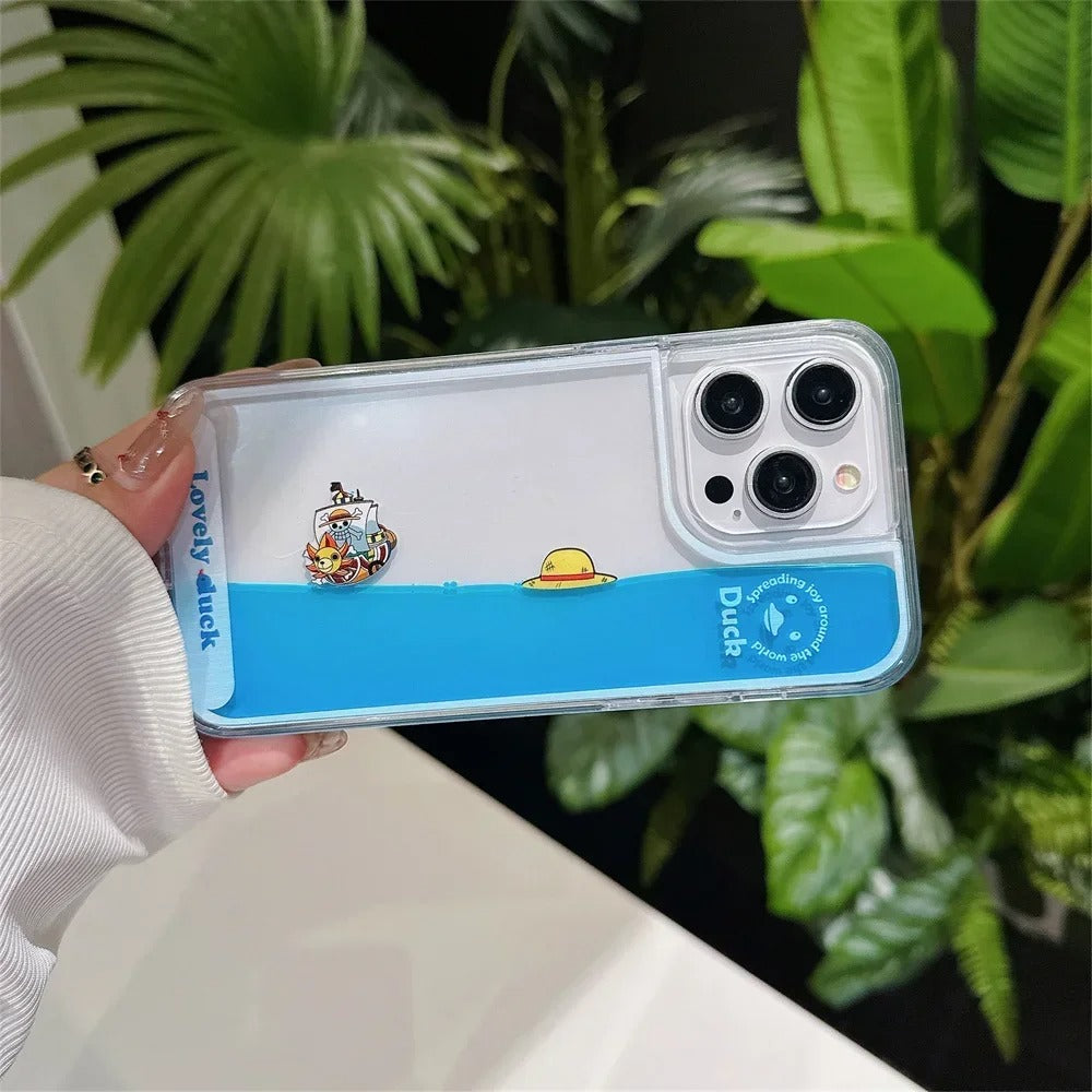 One Piece floating phone case