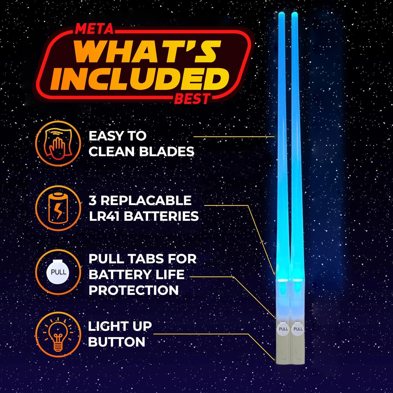 LED Chopsticks - Star Wars