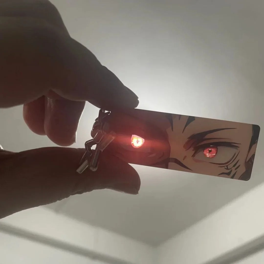 Light Up Gaze Keychain - Jujutsu Kaisen