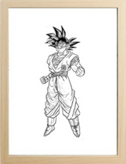 LED Light Painting Lamp - Son Goku